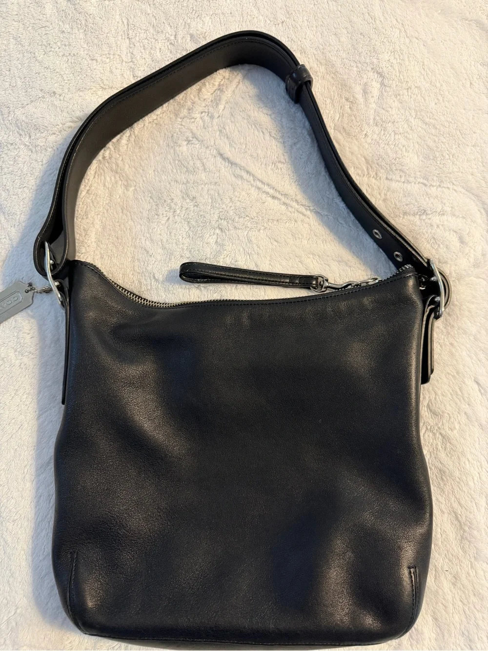 Black Coach Legacy Slim Hobo (Style 9326), a popular vintage Y2K handbag VGUC
